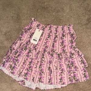 NWT LoveShack Fancy Skirt Size XS